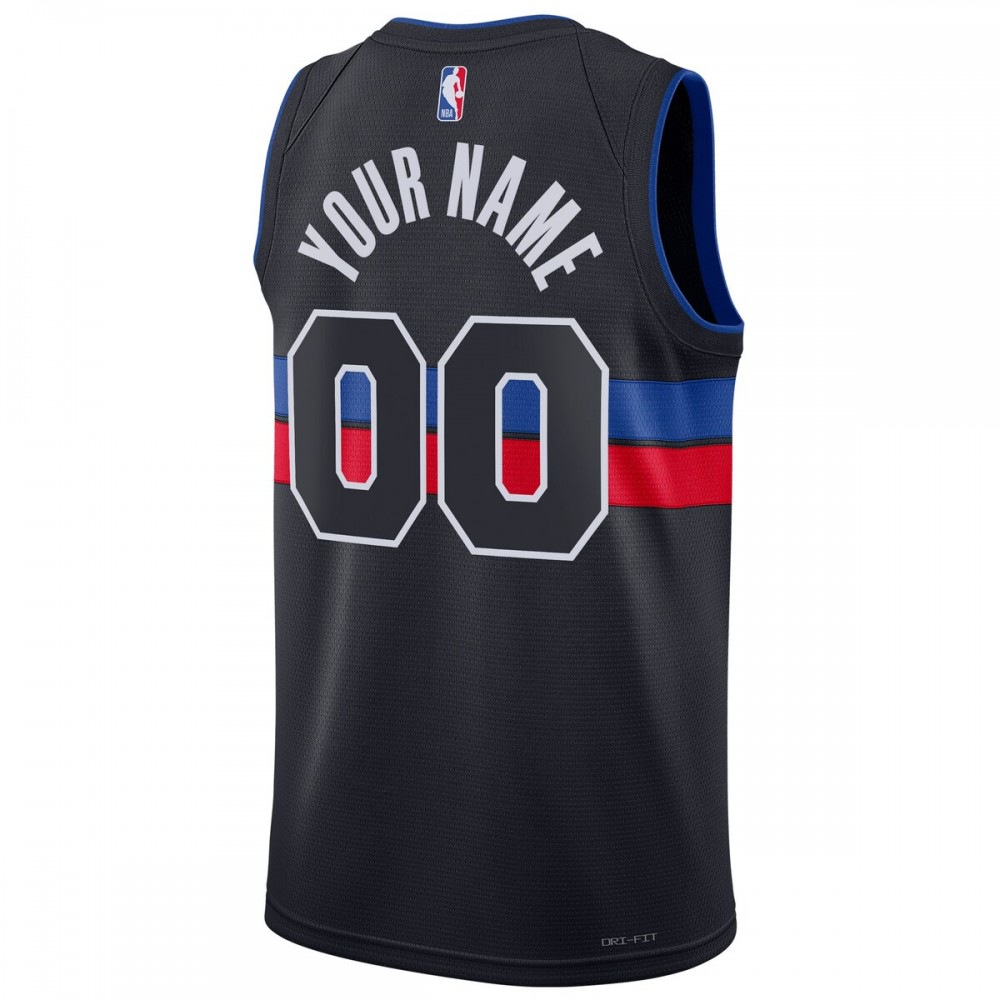 Detroit Pistons Jordan Brand Unisex 2022/23 Swingman Custom Jersey - Statement Edition - Blue-Pro Kit Vault | Brand New 26/27 Sports Jerseys